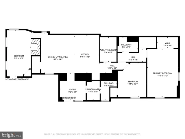 a picture of a floor plan