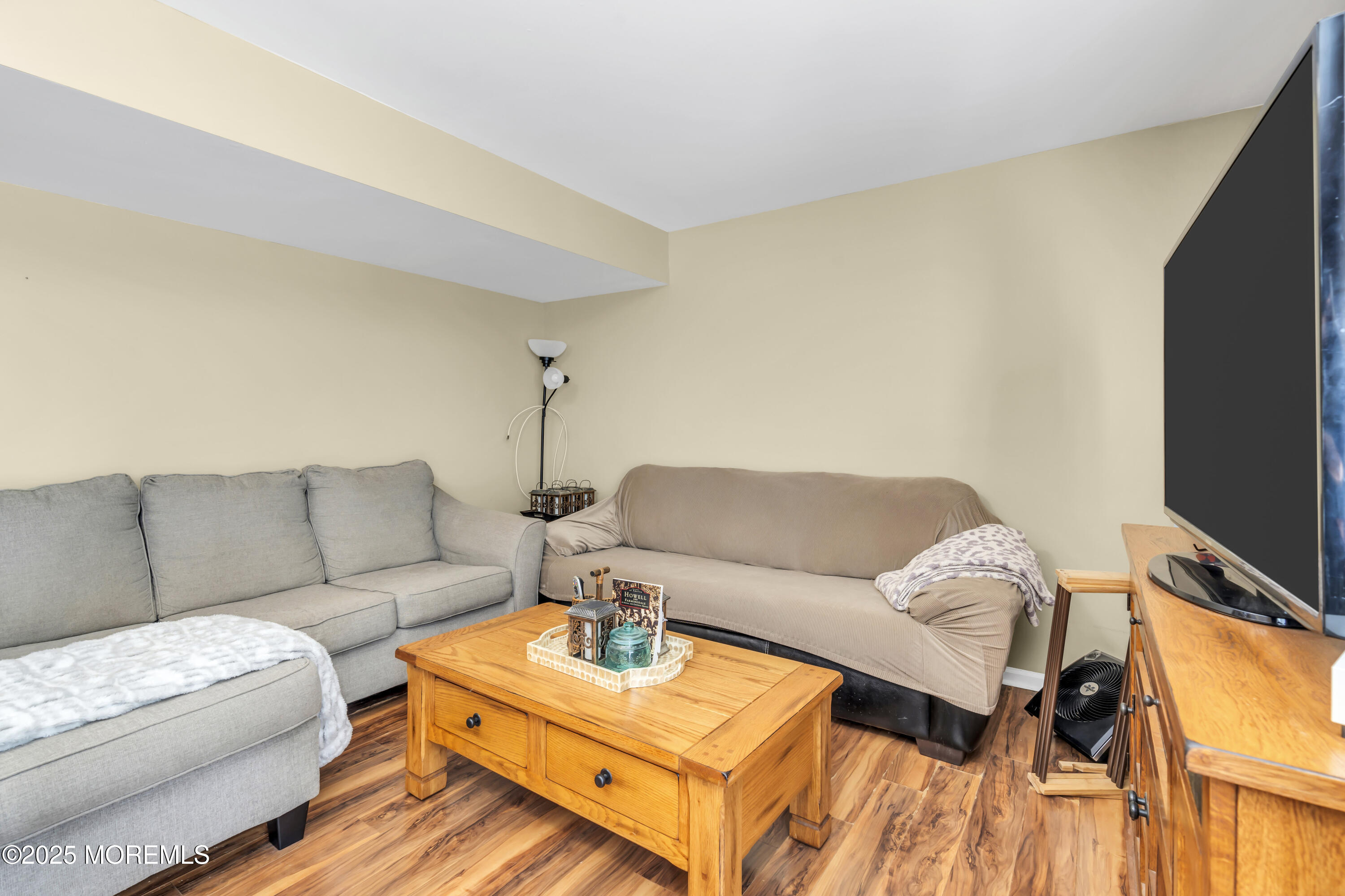 19 Sally Street Howell, NJ 07731 - Photo 21 of 31 a living room with furniture and a flat screen tv