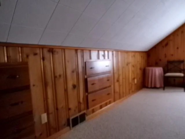 a bed room with a bed and a closet