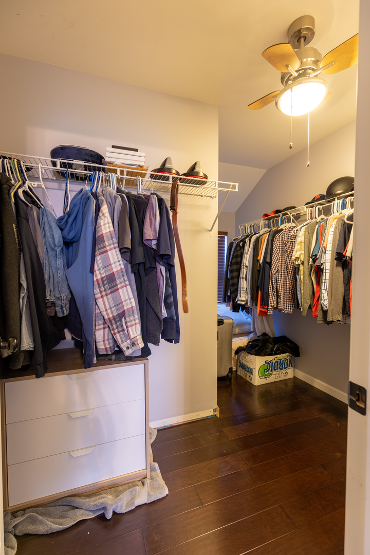 25101 Faraday Road Manhattan, IL 60442 - Photo 15 of 26 a view of walk in closet with clothes and shoes