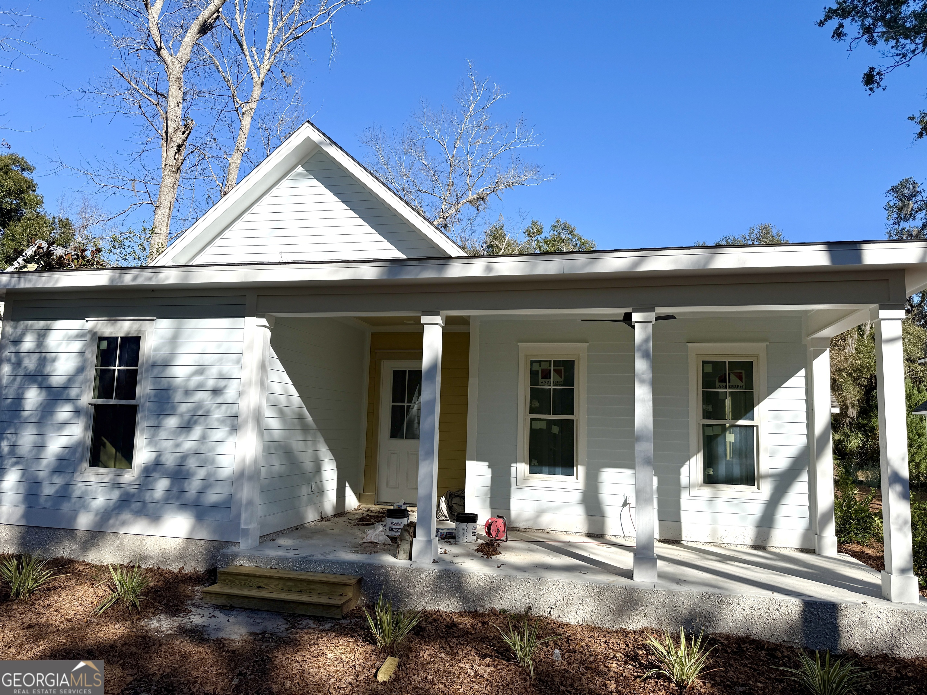 308 Anchor Way St. Marys, GA 31558 - Photo 15 of 55 a view of brick house with large windows