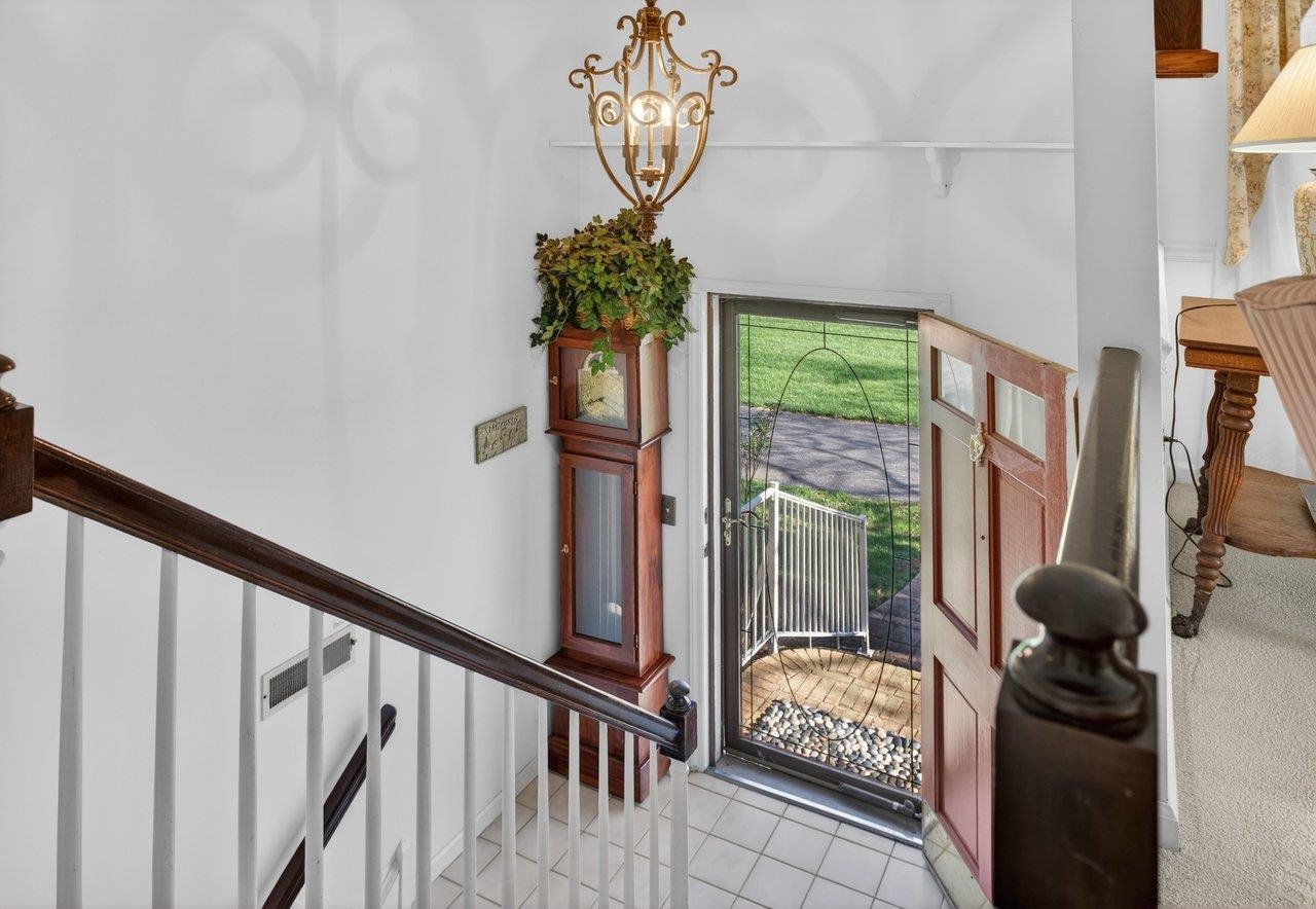 1341 Smithland Road Harrisonburg, VA 22802 - Photo 3 of 49 Steps lead up to the main level of this well maintained home