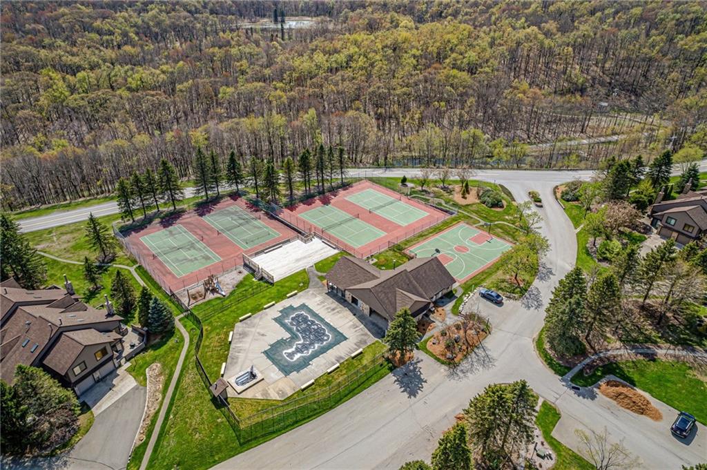 F7 Sunridge Road Champion, PA 15622 - Photo 23 of 25 an aerial view of a house with a big yard