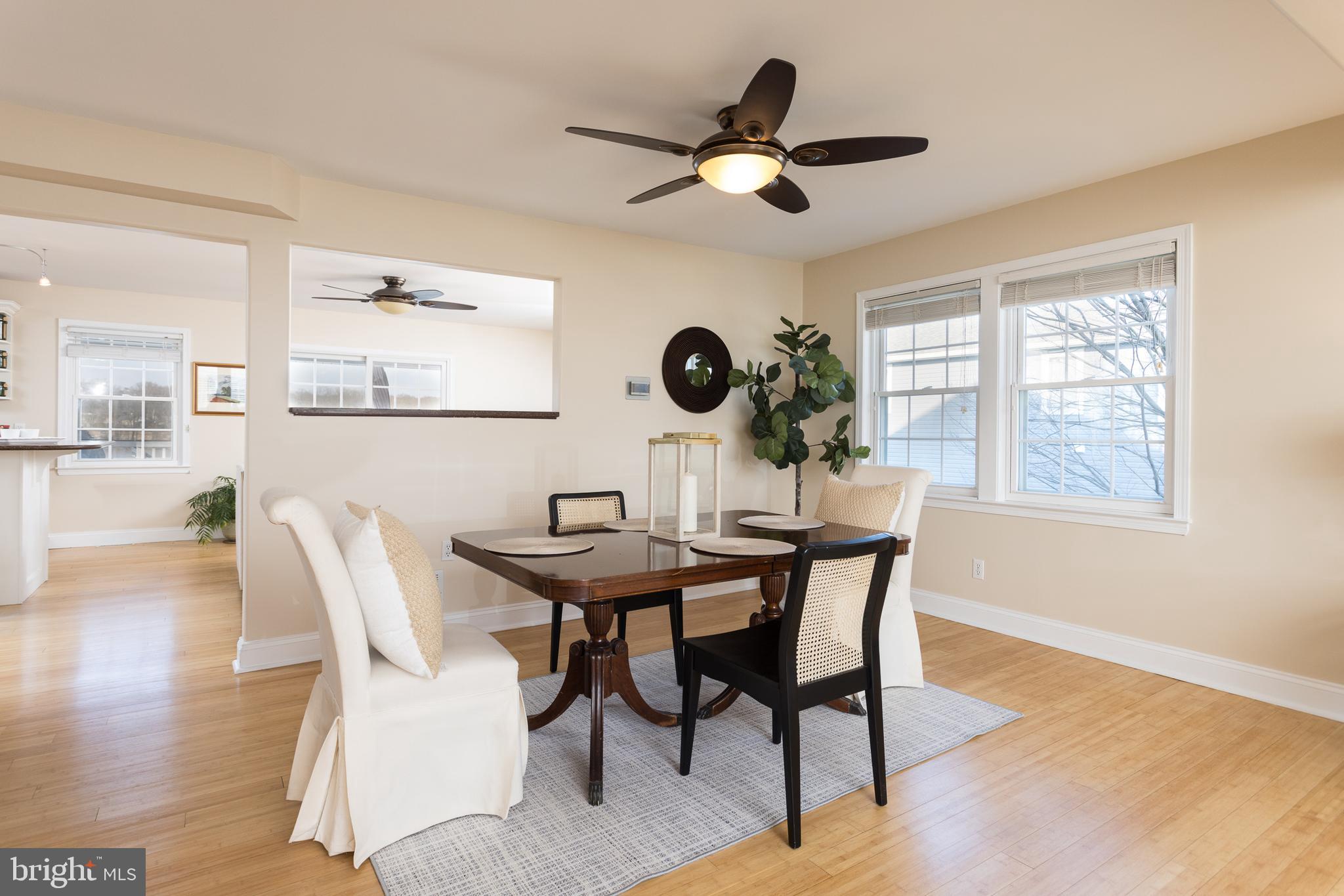 11104 Bird River Grove Road White Marsh, MD 21162 - Photo 14 of 48 a view of a dining room with furniture and window