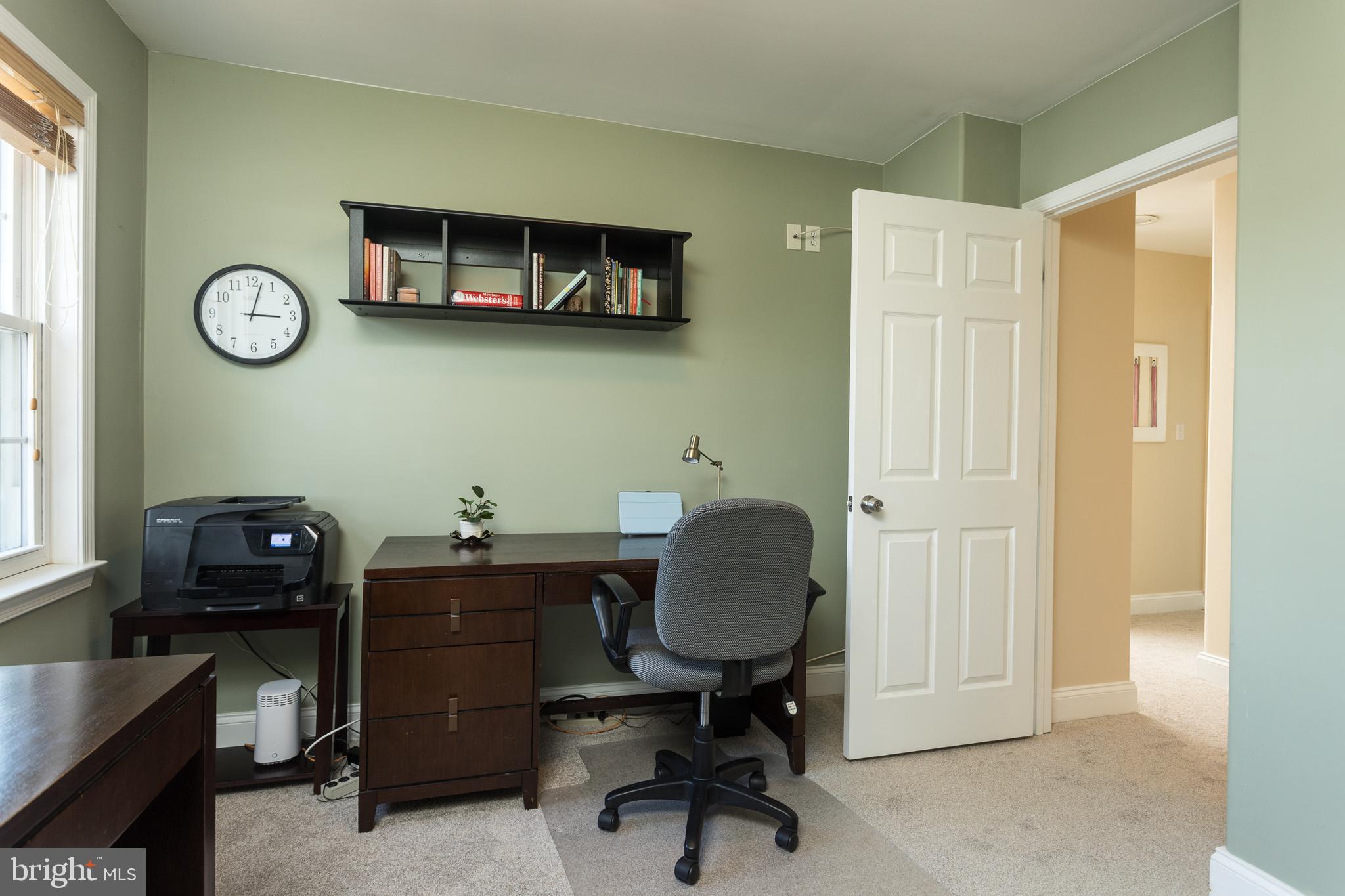 11104 Bird River Grove Road White Marsh, MD 21162 - Photo 27 of 48 a view of a workspace with furniture and a window