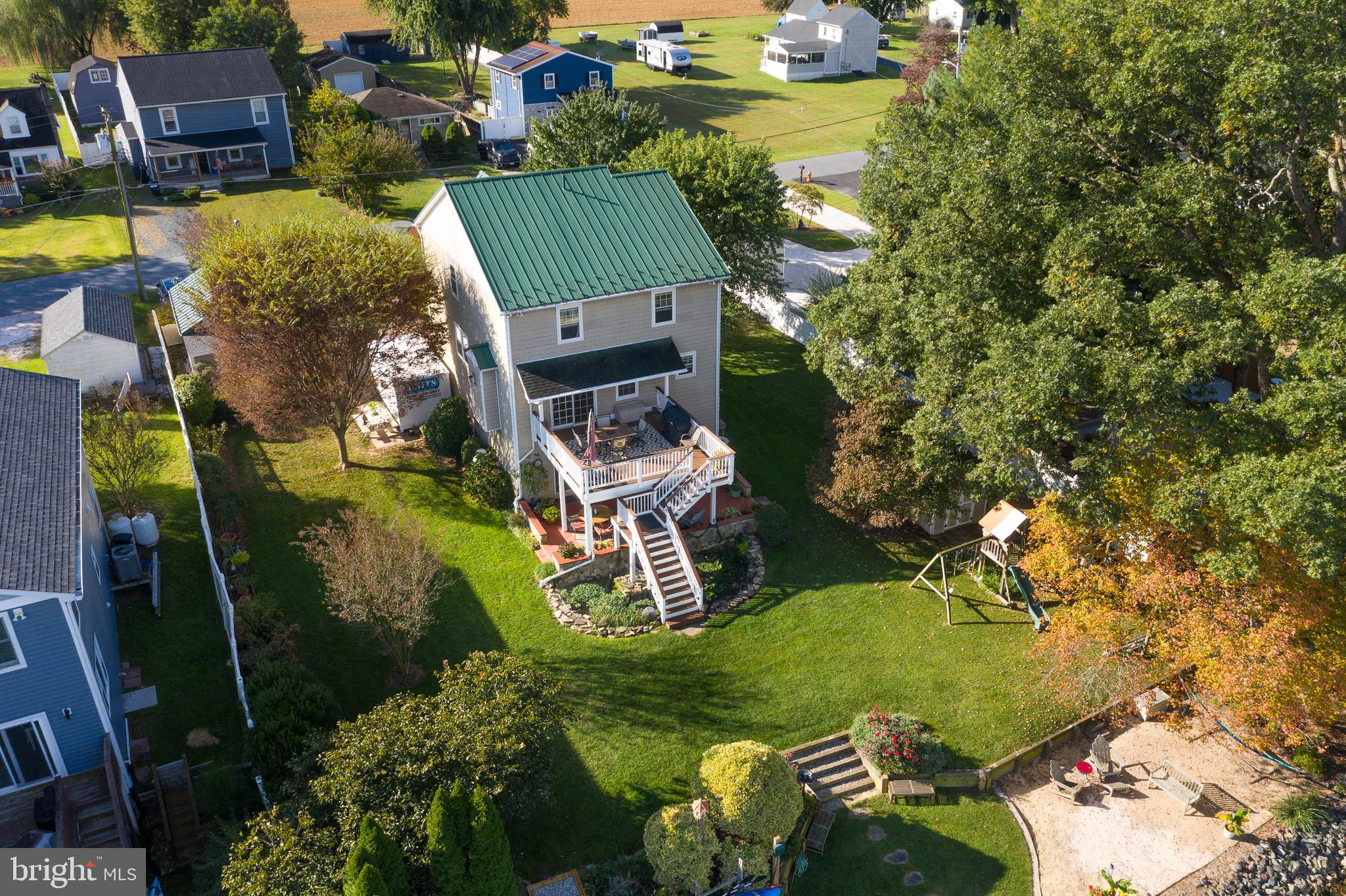 11104 Bird River Grove Road White Marsh, MD 21162 - Photo 35 of 48 an aerial view of a house with outdoor space swimming pool and tennis court