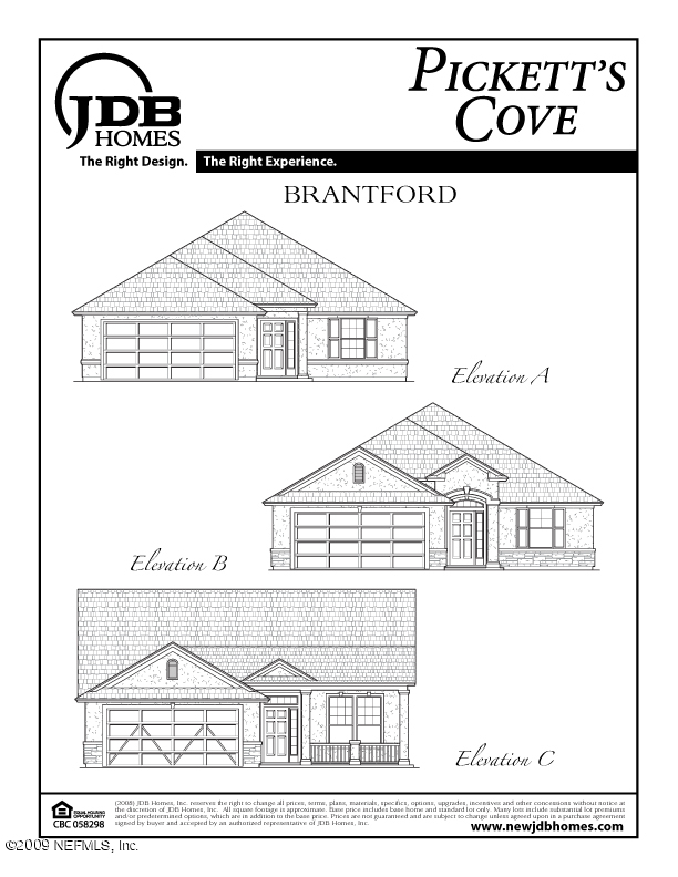 5810 Round Table Road Jacksonville, FL 32254 - Photo 1 of 2 Brantford (Elevation A)