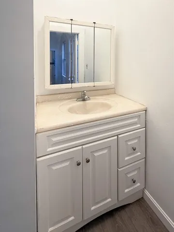 a close view of utility room