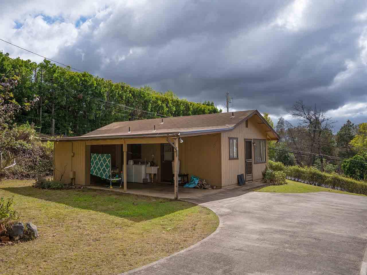 507 Lower Kimo Drive Kula, HI 96790 - Photo 13 of 30 a view of a house with yard and plants