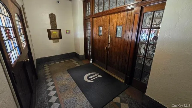 a view of an entryway