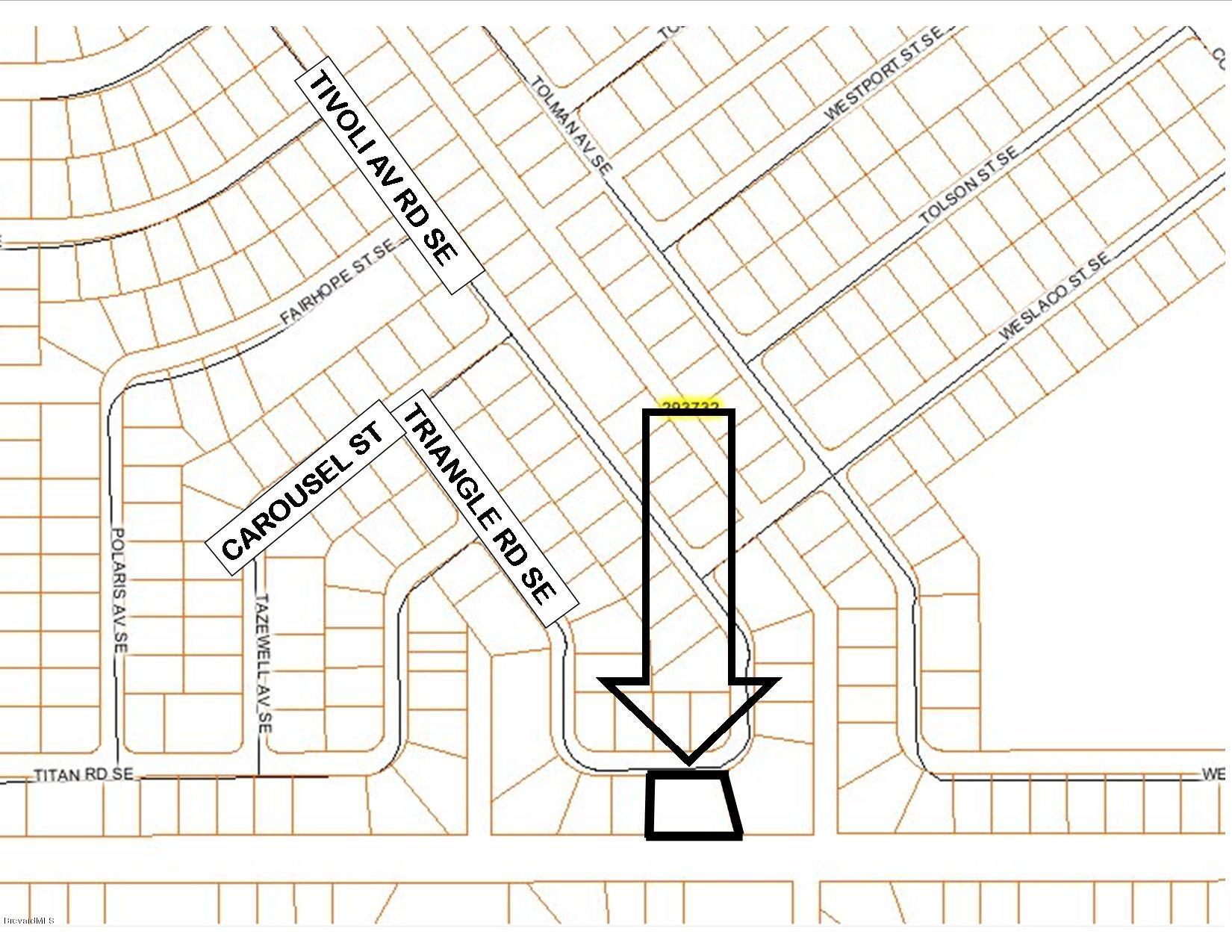 0 Southeast Triangle Road Palm Bay, FL 32909 - Photo 3 of 3 Tai, Elaine Triangle Rd double lot 29489