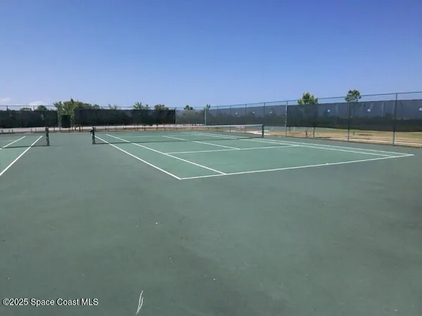 a view of a tennis court