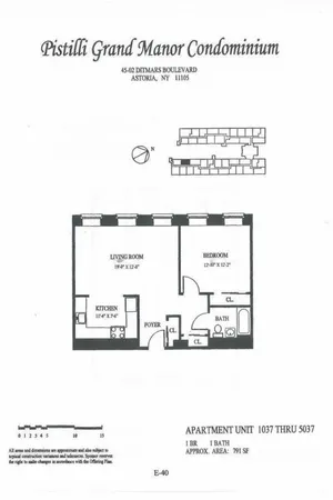 $635,000 | 45-02 Ditmars Boulevard, Unit 137 | Astoria