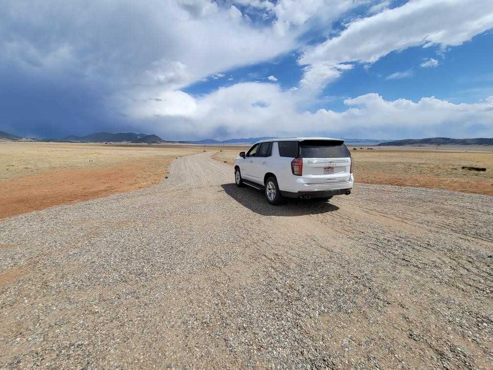 6561 Mesa Road Hartsel, CO 80449 - Photo 8 of 8 a car parked on the side of a beach