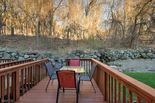 a view of deck and patio