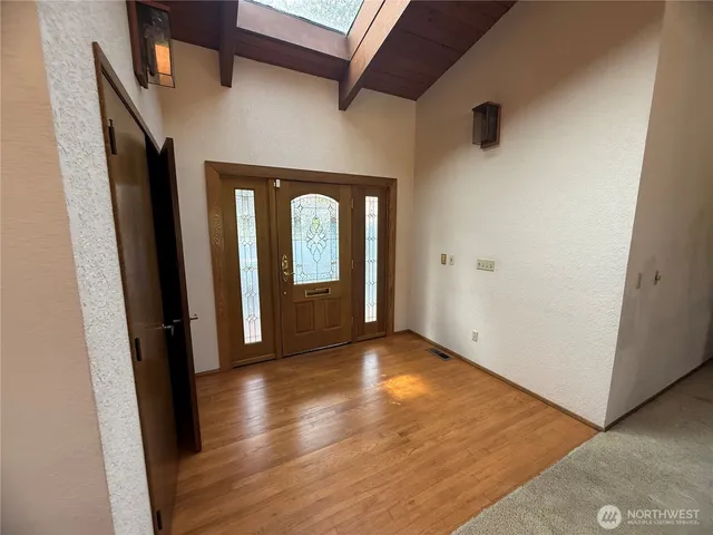 a view of under construction room and staircase