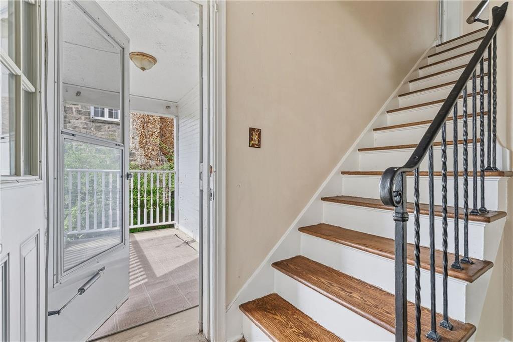 8 Allendale Place Pittsburgh, PA 15228 - Photo 4 of 34 a view of staircase with railing and white walls