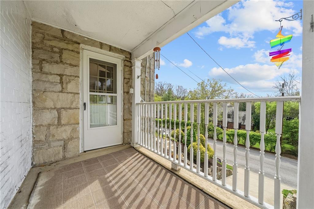 8 Allendale Place Pittsburgh, PA 15228 - Photo 5 of 34 a view of a balcony with an outdoor space