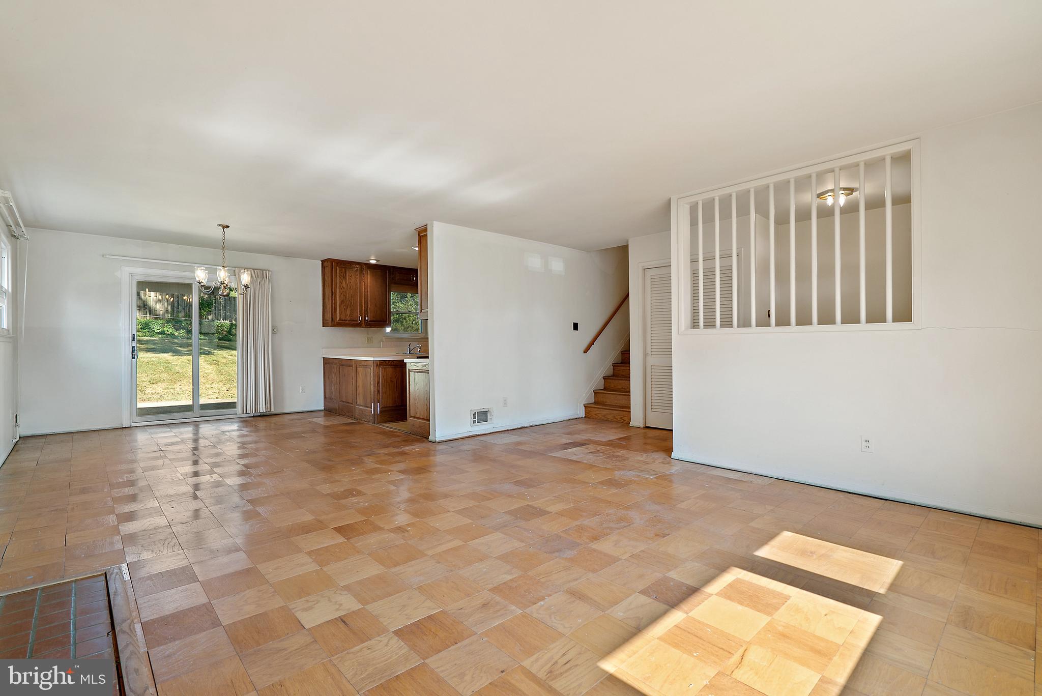 5323 Ravensworth Road Springfield, VA 22151 - Photo 3 of 32 View of living room an dining room