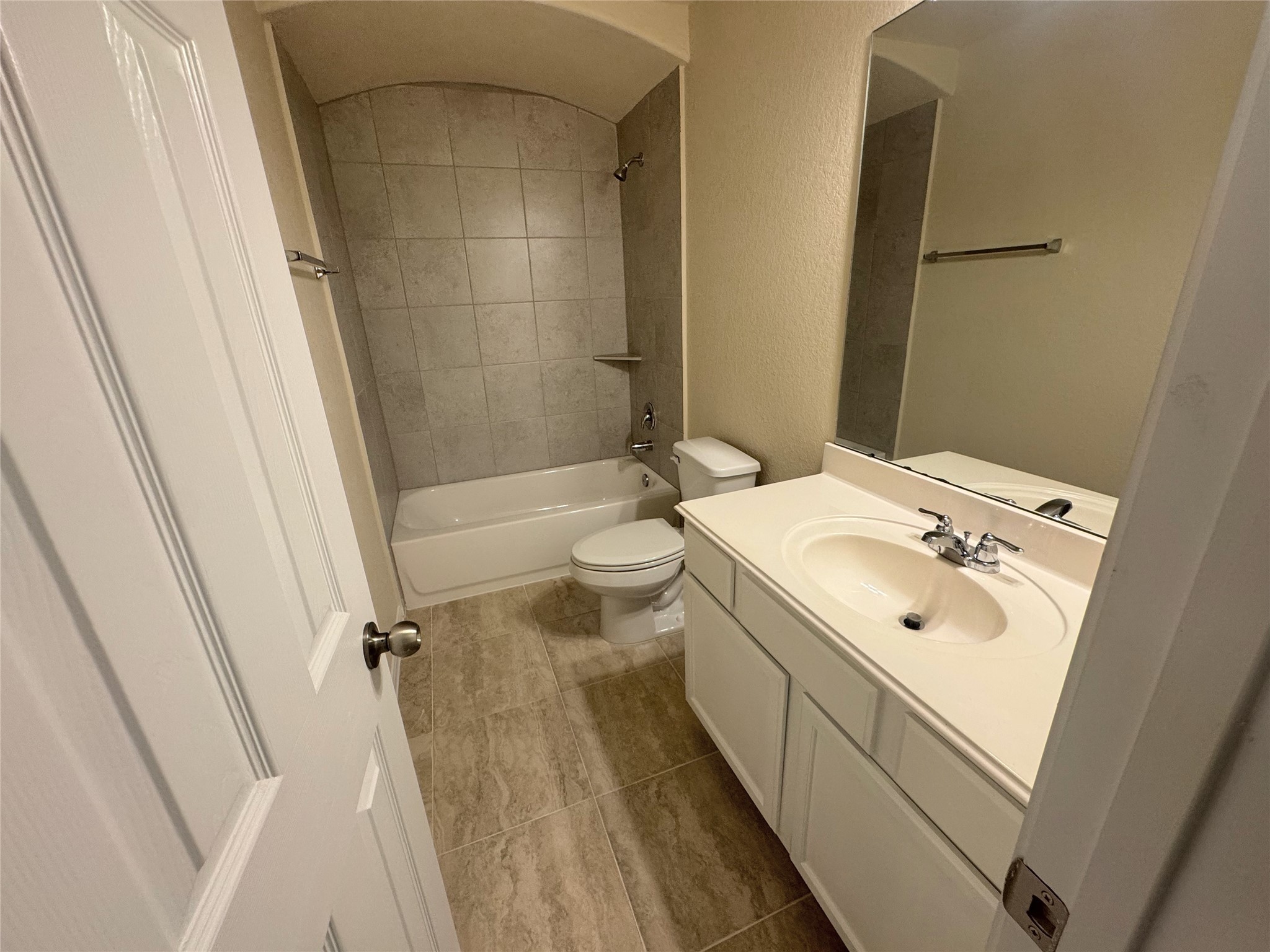 18323 Spruce Tree Line Trail Houston, TX 77084 - Photo 13 of 17 a bathroom with a sink a toilet and shower
