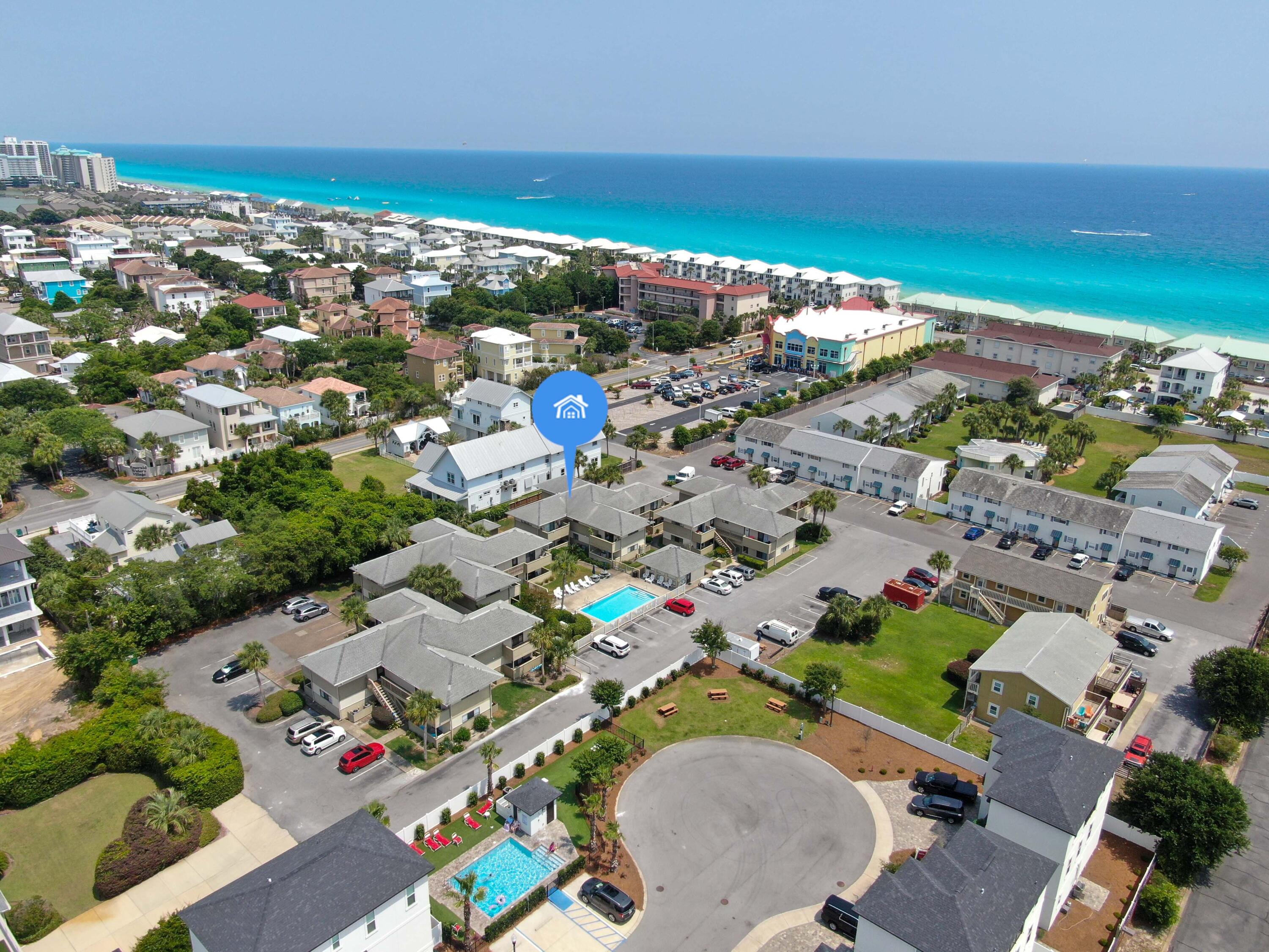 64 Cross Creek Road, Unit 11 Miramar Beach, FL 32550 - Photo 15 of 20 an aerial view of multiple house
