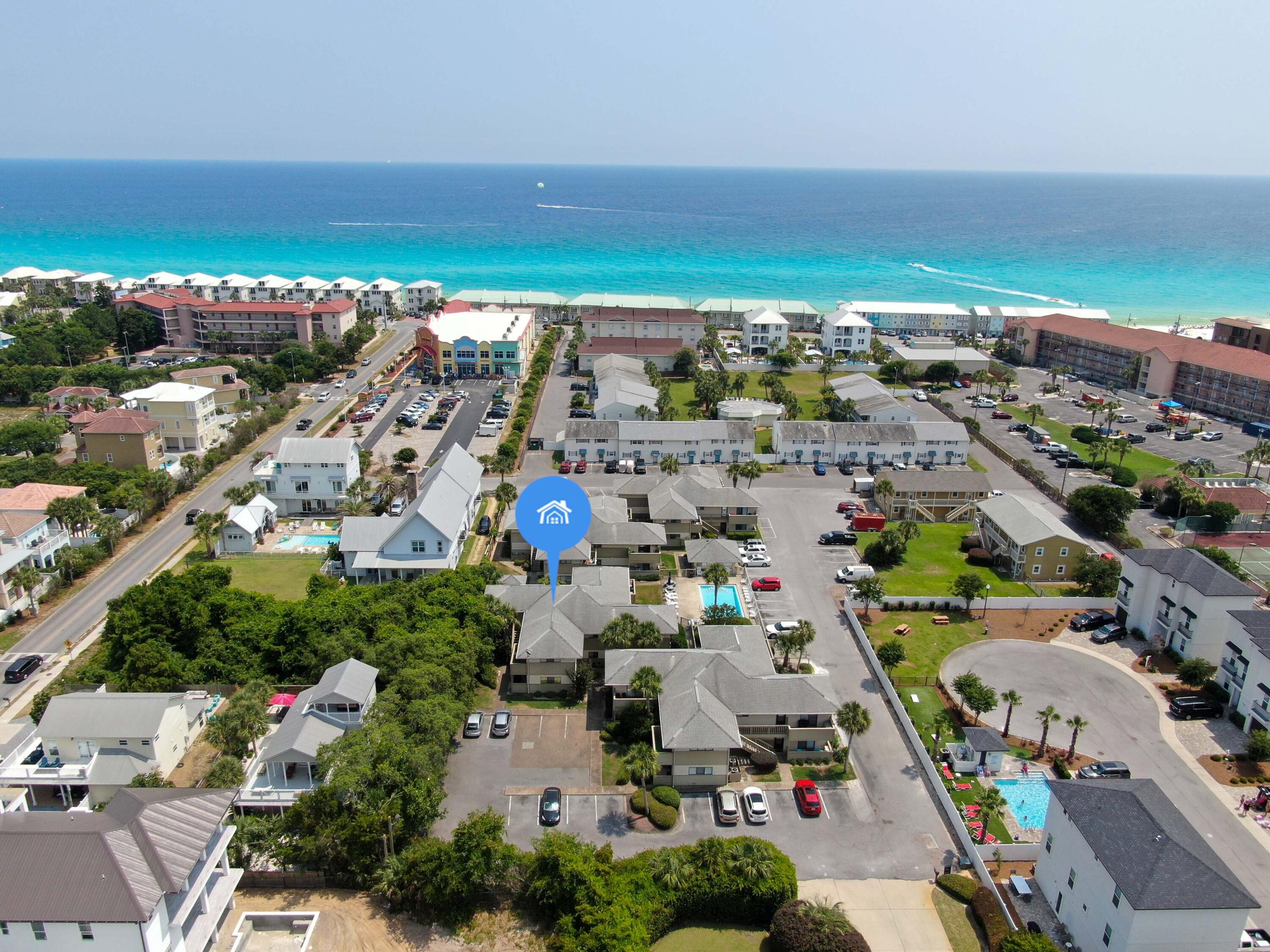 64 Cross Creek Road, Unit 11 Miramar Beach, FL 32550 - Photo 17 of 20 an aerial view of a city