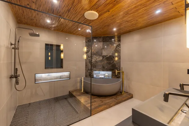 a view of porch with seating space