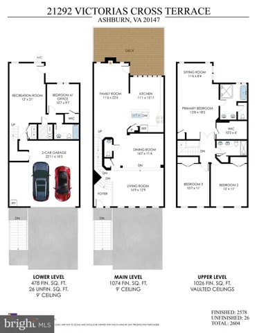 $769,900 | 21292 Victorias Cross Terrace, Ashburn, VA 20147
