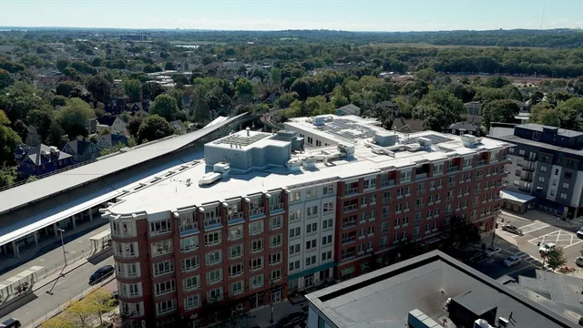 a view of a balcony with city view