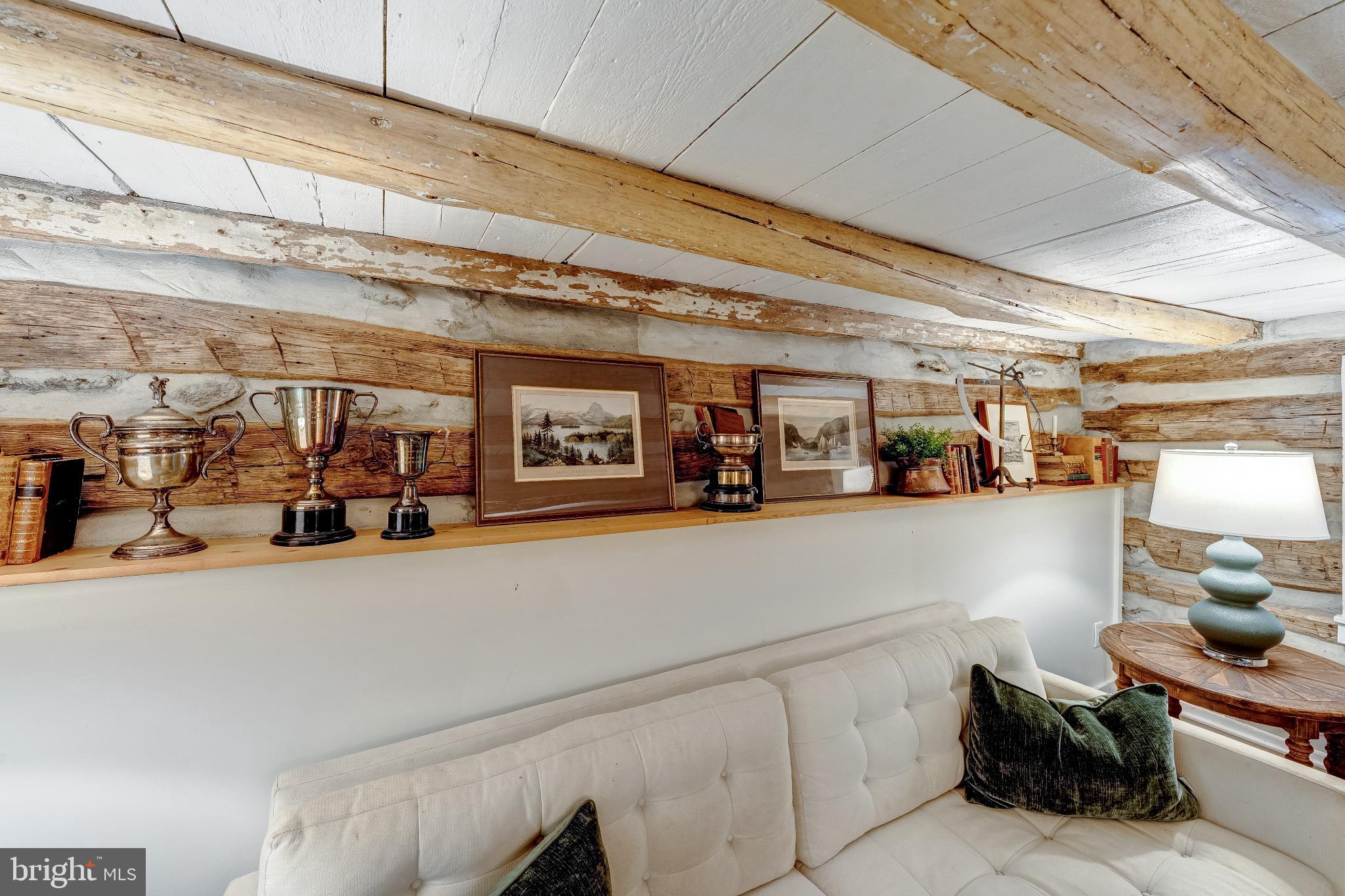 3225 Sage Road Markham, VA 22643 - Photo 26 of 48 Exposed beams on ceiilng & walls