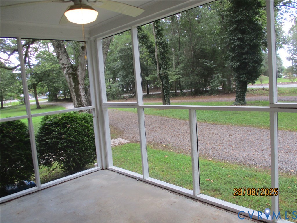Undisclosed Address Hanover, VA 23069 - Photo 17 of 19 a view of backyard with green space