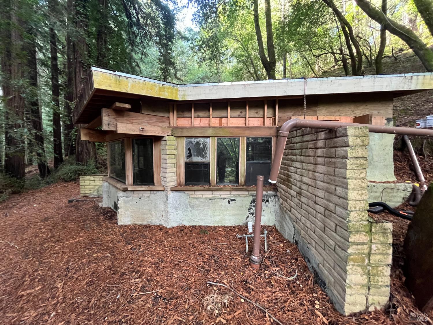 1355 Nicasio Valley Road Nicasio, CA 94946 - Photo 17 of 33 a view of a house with backyard and balcony