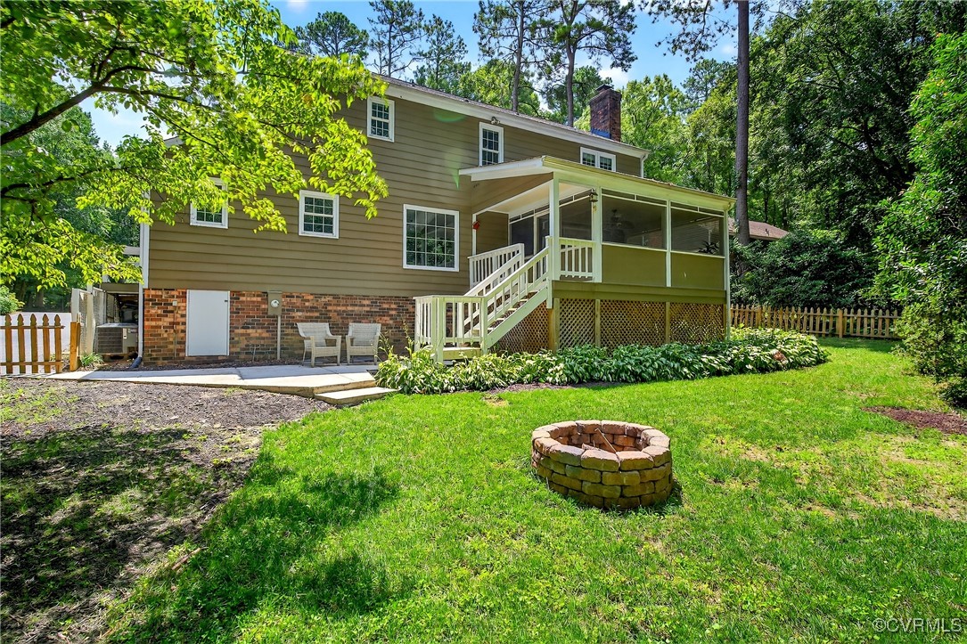 3921 Timber Ridge Road Midlothian, VA 23112 - Photo 42 of 47 a view of a house with backyard