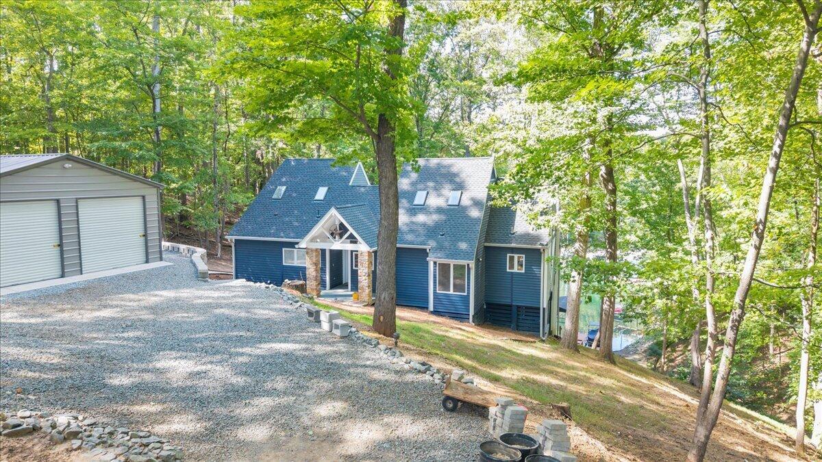 3217 Dillards Hill Road Union Hall, VA 24176 - Photo 55 of 56 Driveway Approaching Home