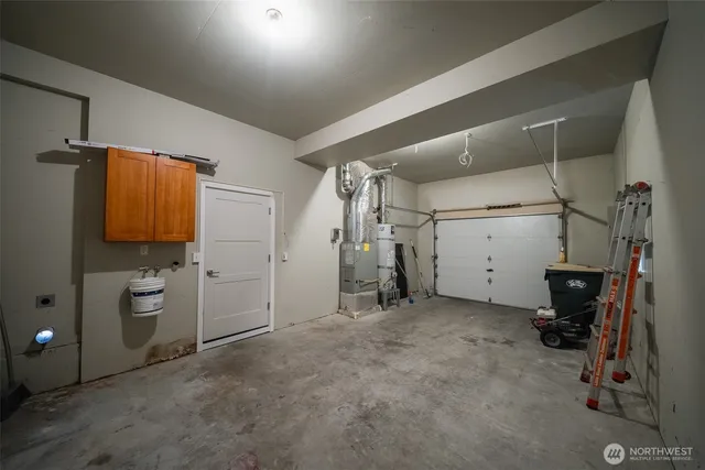 a view of balcony with wooden floor