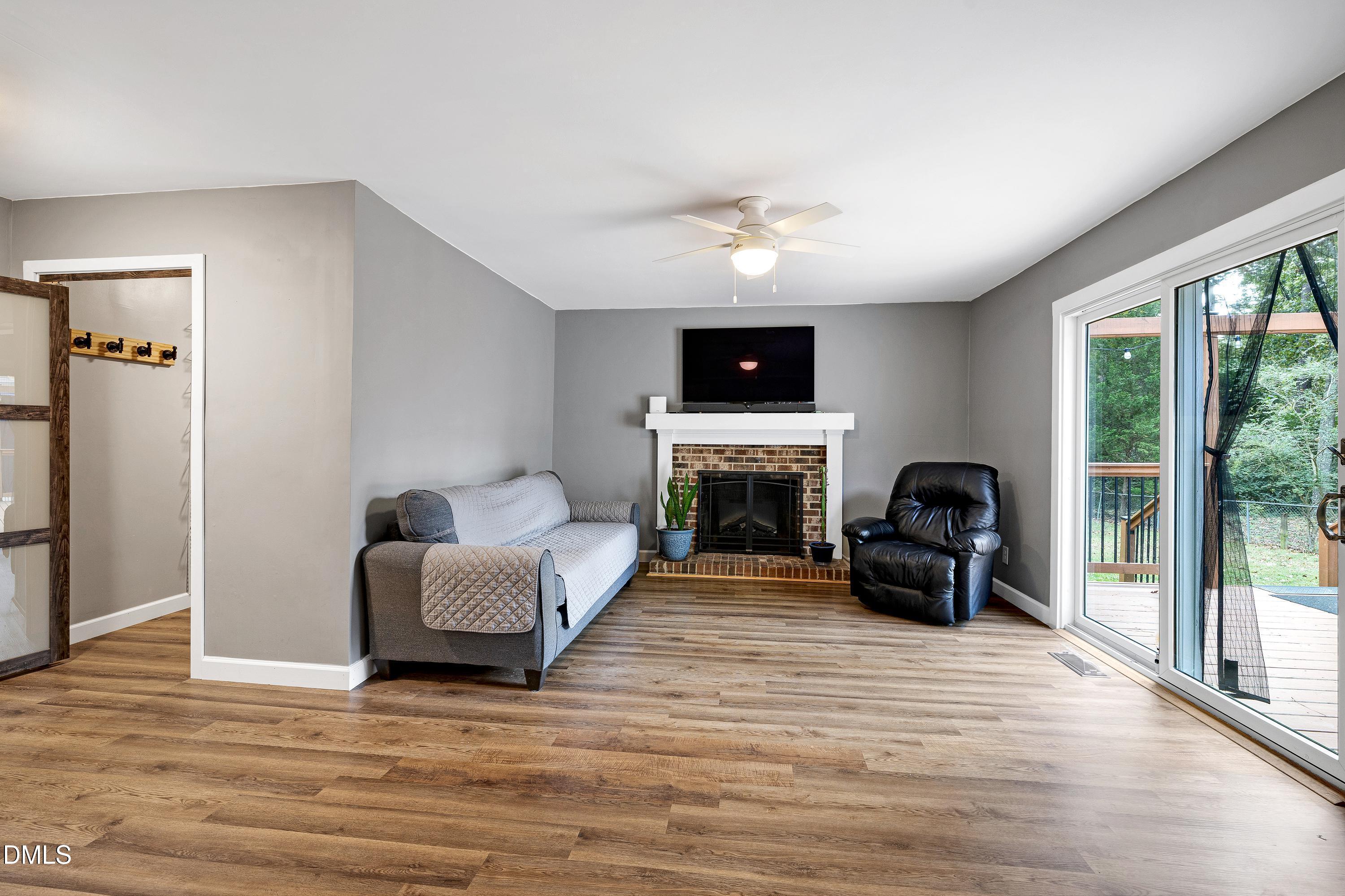 5817 Newhall Road Durham, NC 27713 - Photo 14 of 51 So much flexibility in this home - two living areas or one and a dining room?