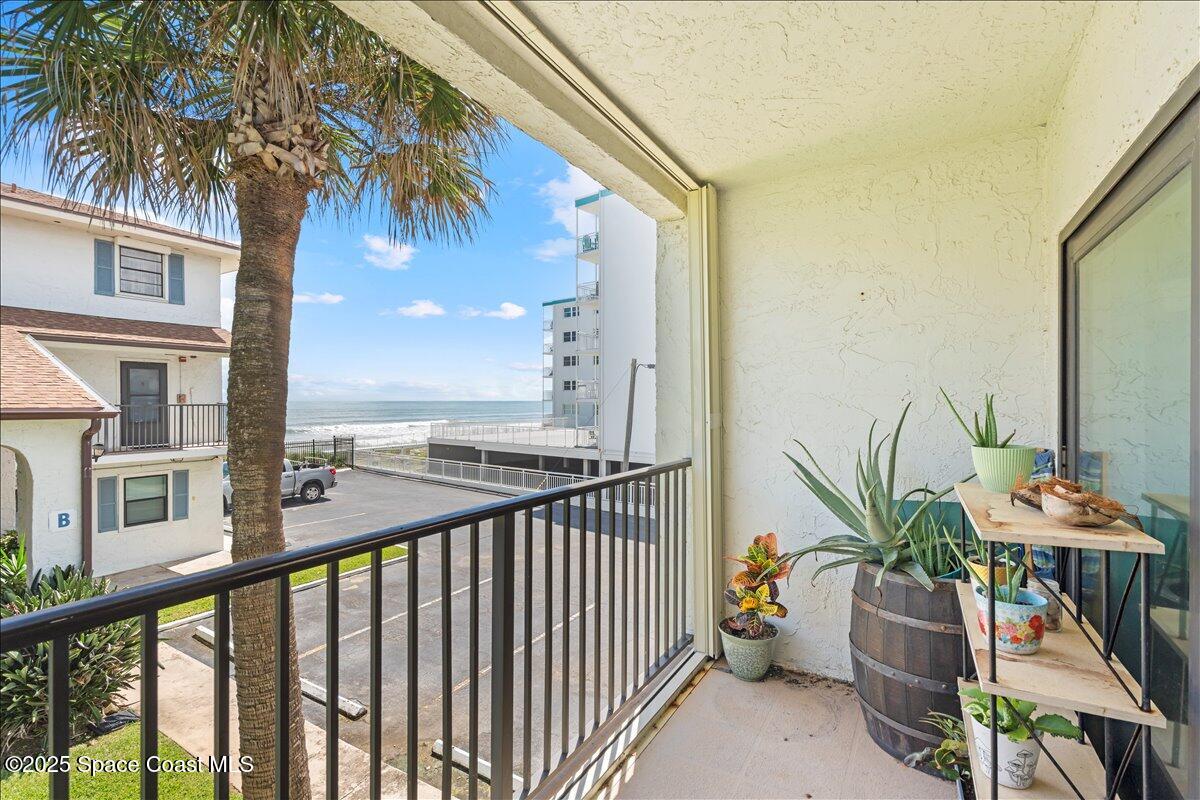 199 Florida A1A, Unit D201 Satellite Beach, FL 32937 - Photo 33 of 39 a view of balcony with furniture