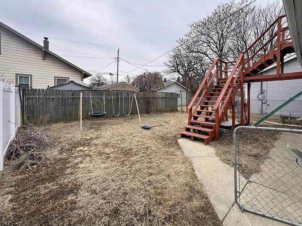 a view of outdoor space and deck