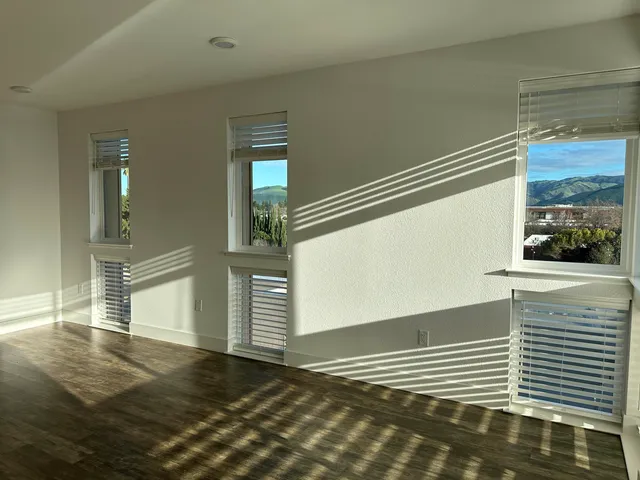 a view of empty room