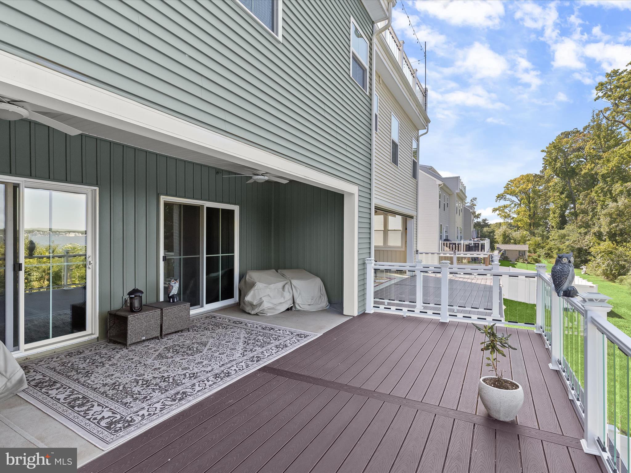 3058 Shaws Road Sparrows Point, MD 21219 - Photo 28 of 81 Composite Deck off Dining Area