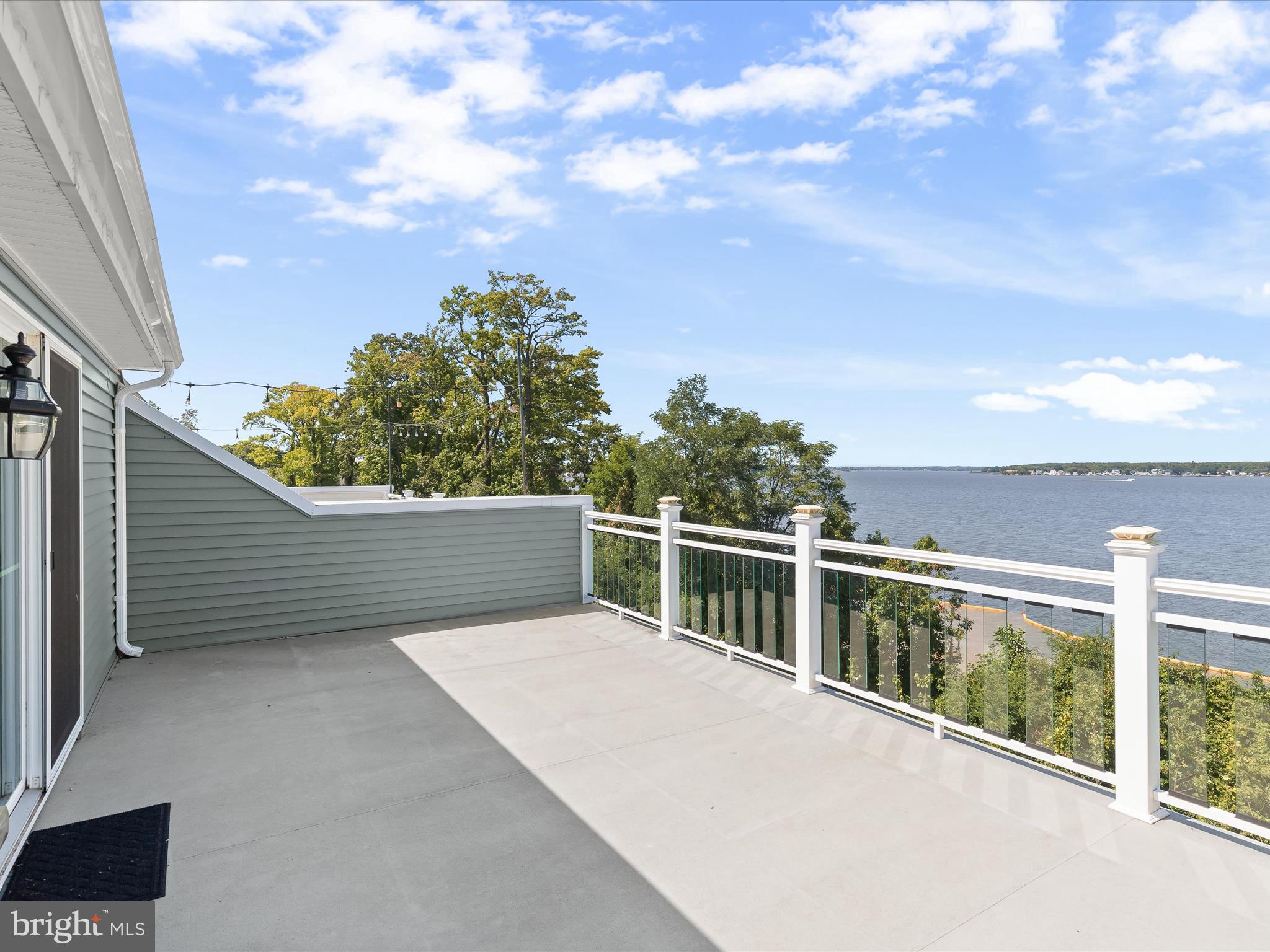 3058 Shaws Road Sparrows Point, MD 21219 - Photo 49 of 81 Upper Level Deck off Sitting Room