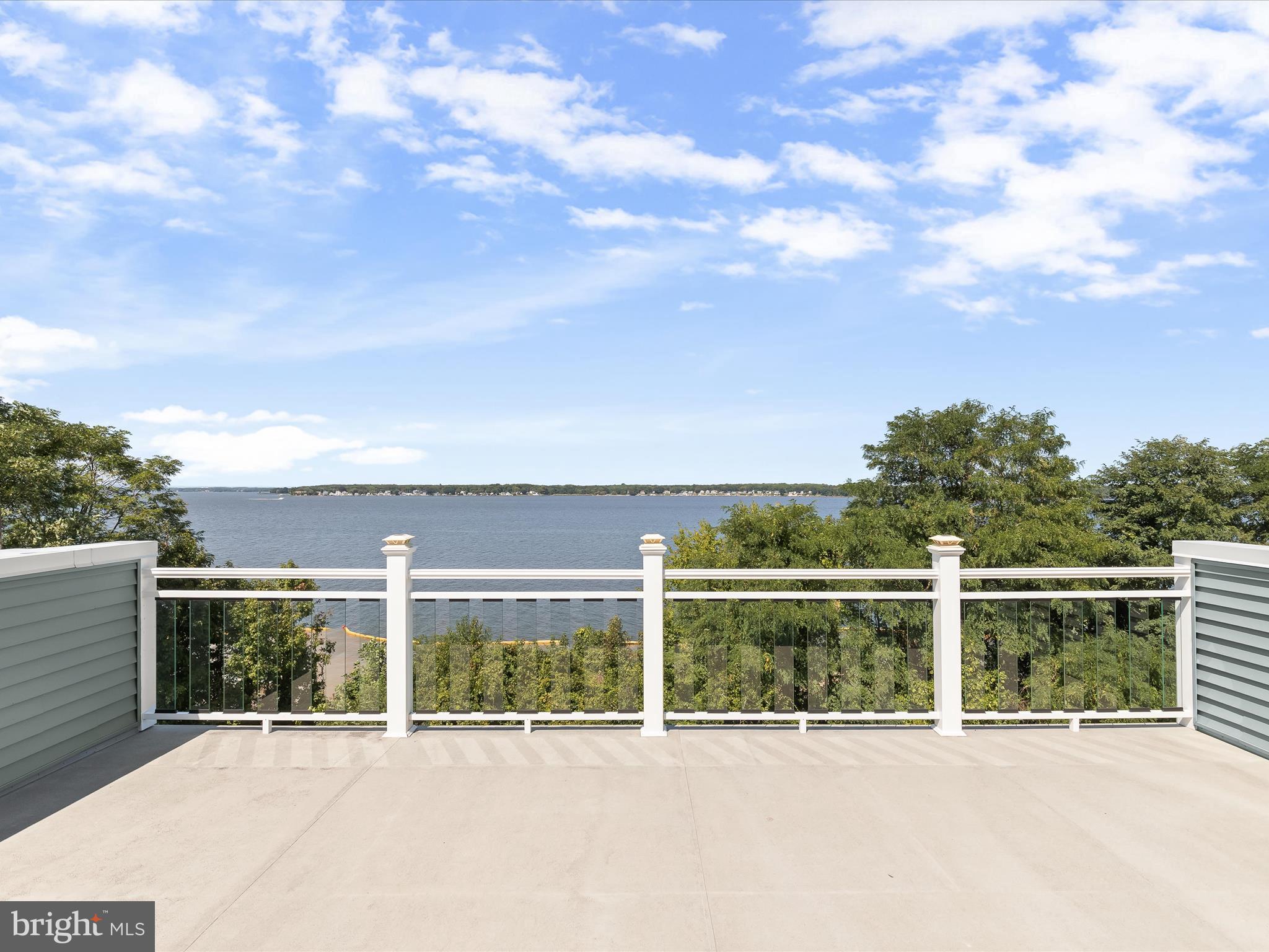 3058 Shaws Road Sparrows Point, MD 21219 - Photo 50 of 81 Upper Level Deck off Sitting Room