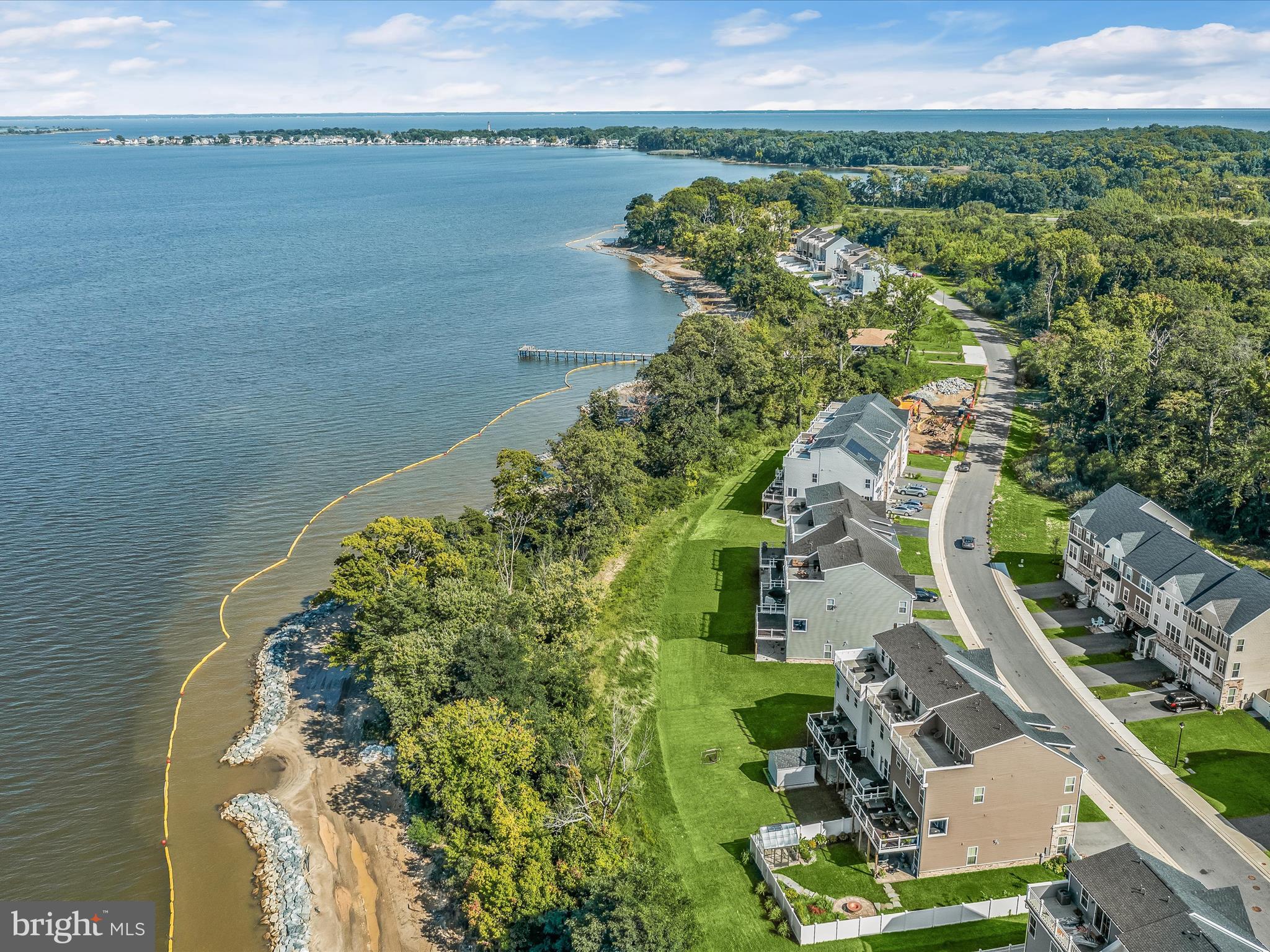 3058 Shaws Road Sparrows Point, MD 21219 - Photo 58 of 81 Aerial Waterfront view
