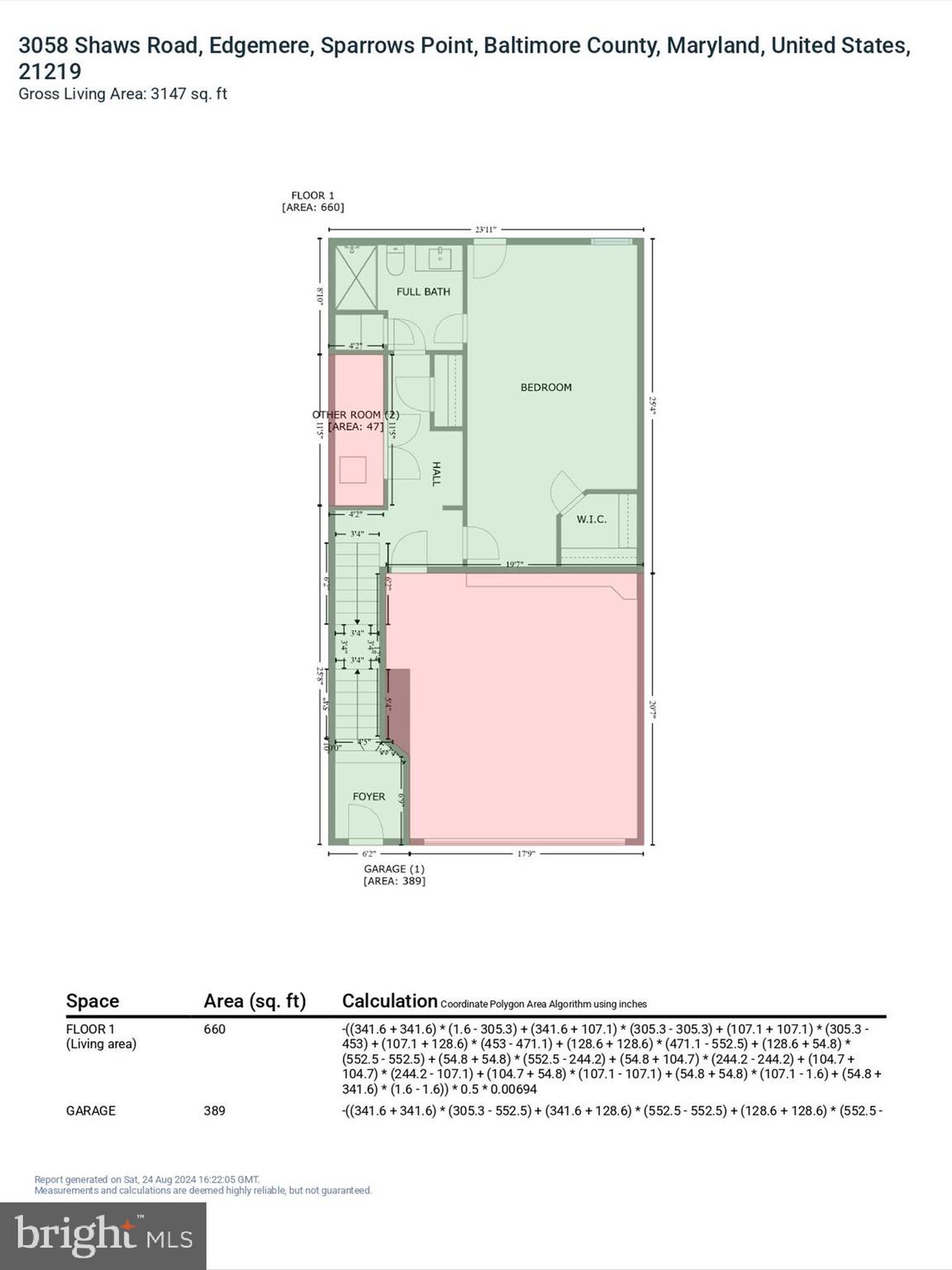 3058 Shaws Road Sparrows Point, MD 21219 - Photo 74 of 81 Entry Level Floor Plan