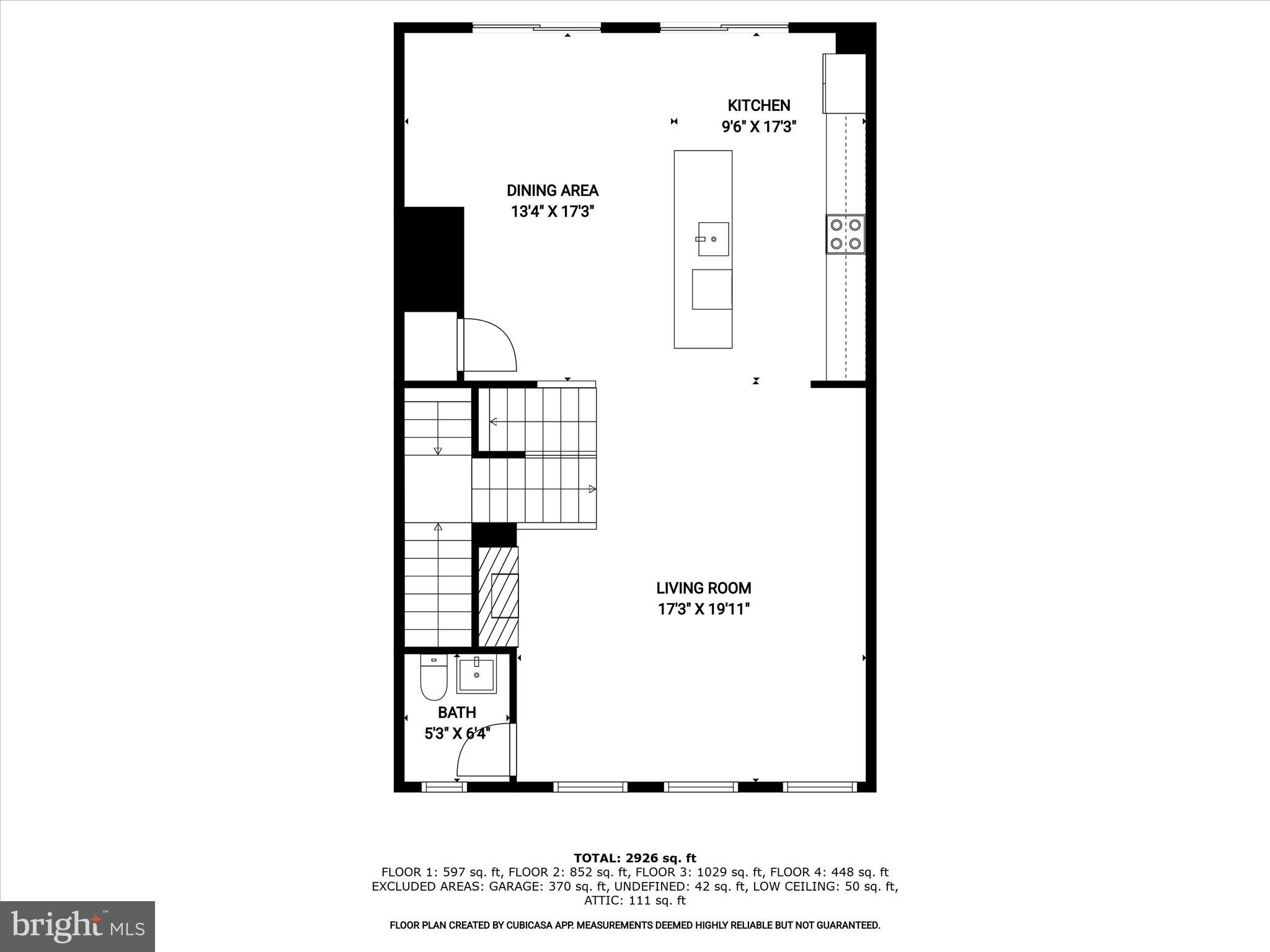 3058 Shaws Road Sparrows Point, MD 21219 - Photo 75 of 81 Main Living Level Floor Plan