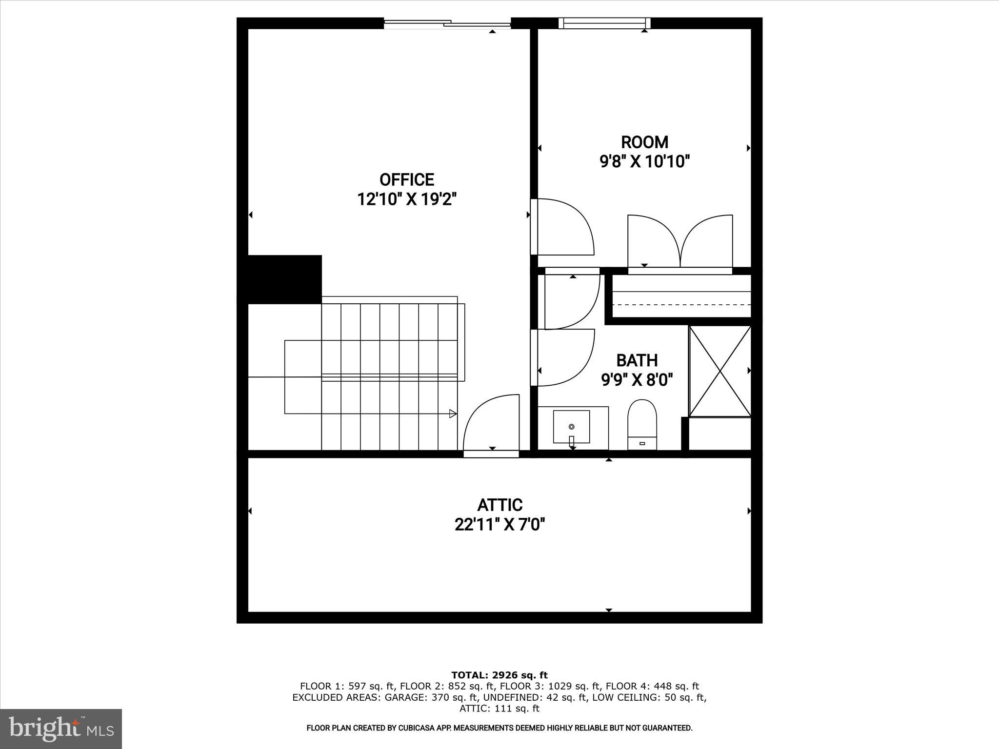 3058 Shaws Road Sparrows Point, MD 21219 - Photo 79 of 81 Upper Level 3 Floor Plan