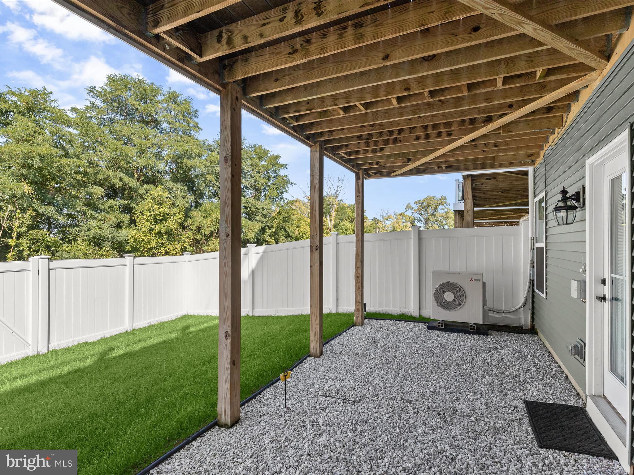 3058 Shaws Road Sparrows Point, MD 21219 - Photo 10 of 81 Rear Lawn off Entry Level Bedroom