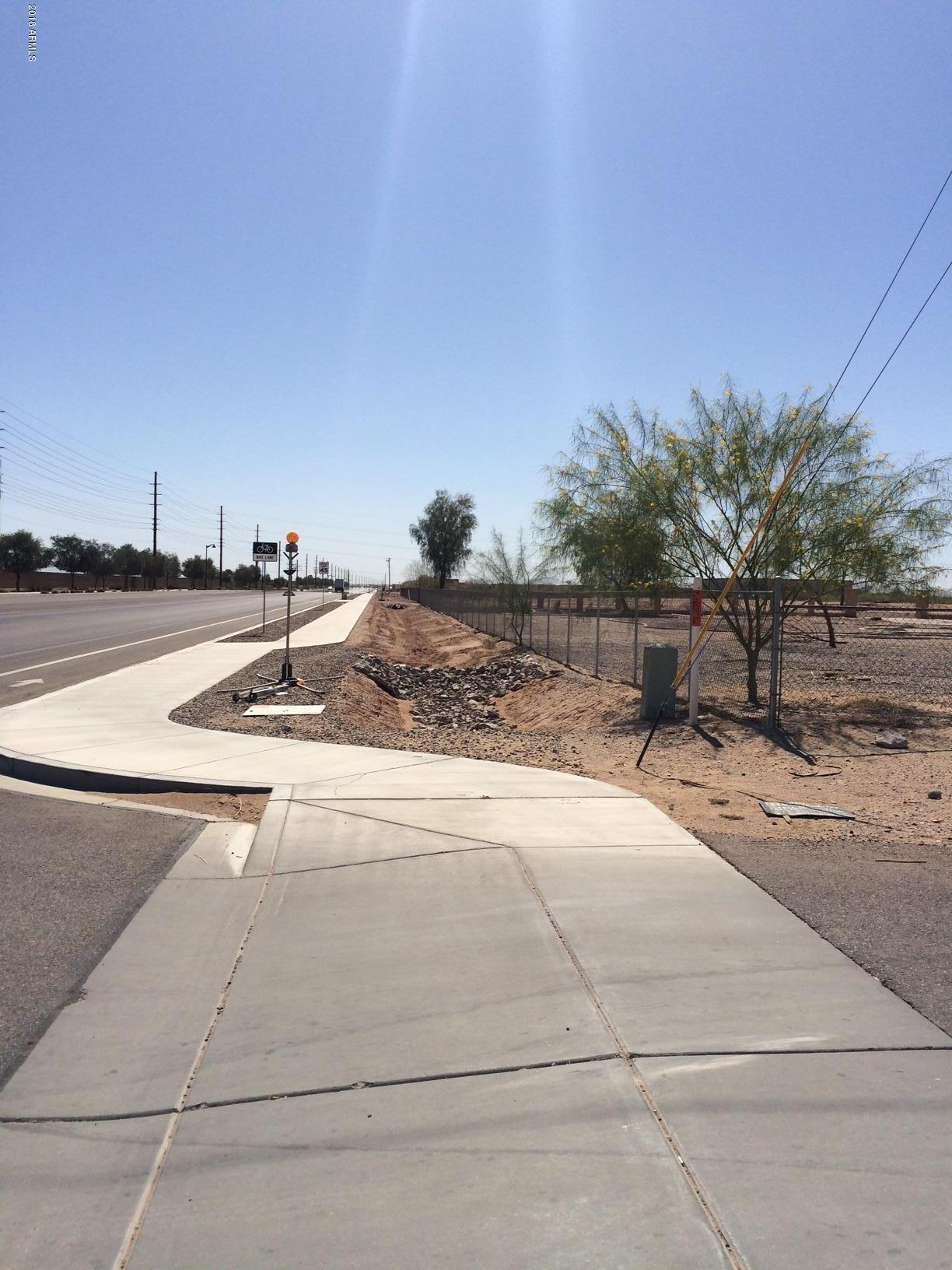 looking east along honeycutt