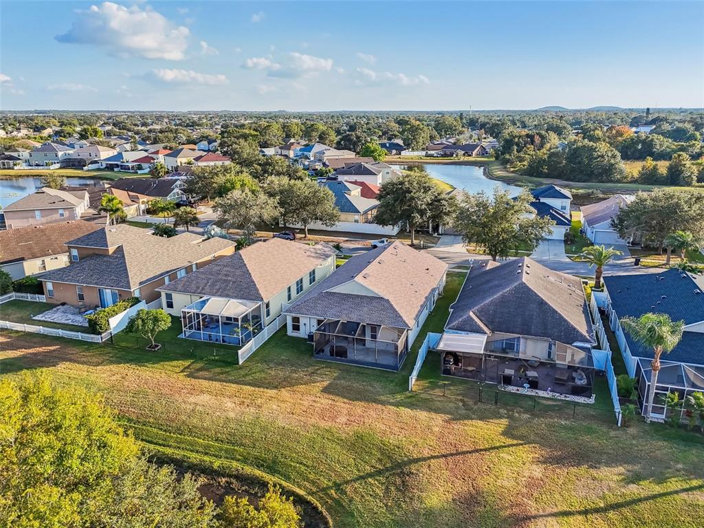11478 Weston Course Loop Riverview, FL 33579 - Photo 28 of 30 an aerial view of a house with garden space and ocean view