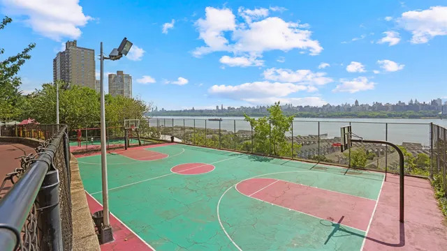 a view of a backyard with swimming pool